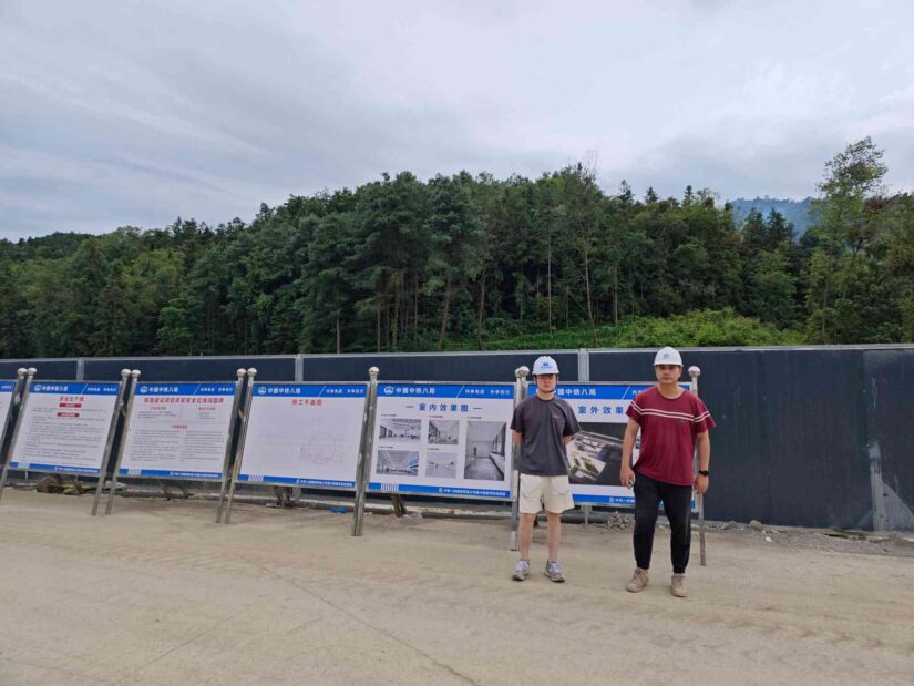 贵州天宇科技_职业卫生评价采样现场_中铁八局集团有限公司保田站00