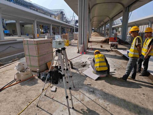 贵州天宇科技_职业卫生评价采样现场_中铁八局集团有限公司兴义南站01