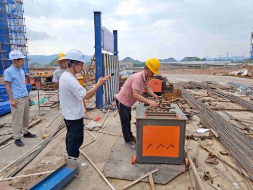 贵州天宇科技_职业卫生评价采样现场_中铁八局集团有限公司兴义南站工区01