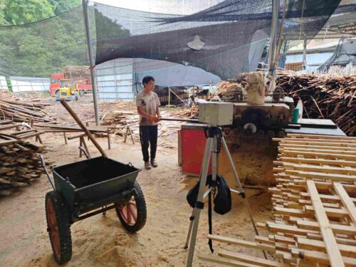 贵州天宇科技_职业卫生评价采样现场_册亨县佳森木业有限公司03