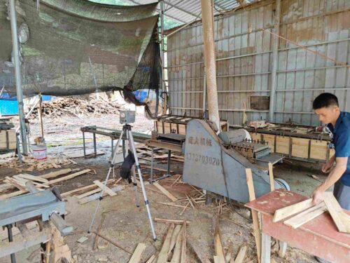 贵州天宇科技_职业卫生评价采样现场_册亨县佳森木业有限公司04