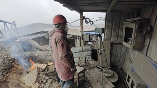 贵州天宇科技_职业卫生评价采样现场_普安县伟业建材发展有限责任公司04