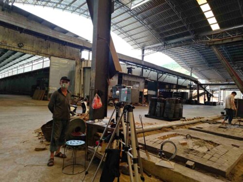 贵州天宇科技_职业卫生评价采样现场_贵州佰林生物质能源科技有限公司03