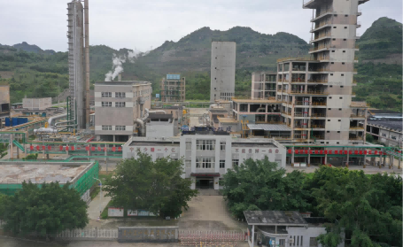 贵州天宇科技_职业卫生评价采样现场_贵州宜兴化工有限公司00