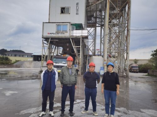 贵州天宇科技_职业卫生评价采样现场_贵州荣盛（集团）建材有限公司混凝土分公司（龙井站）01