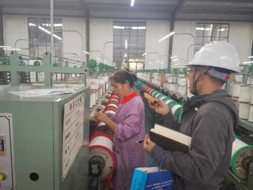 贵州天宇科技_职业卫生评价采样现场_贵州金州纺织有限公司04