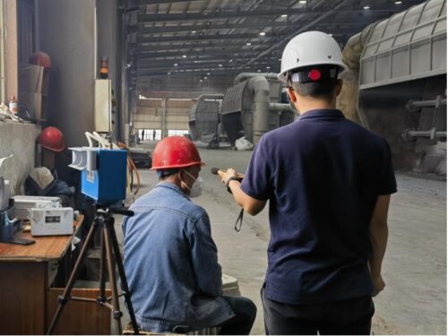 贵州天宇科技_职业卫生评价采样现场_贵州骅骏铝业科技有限公司03