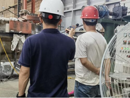 贵州天宇科技_职业卫生评价采样现场_贵州骅骏铝业科技有限公司04