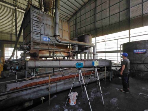 贵州天宇科技_职业卫生评价采样现场_黔西南正胤活性炭科技有限公司03