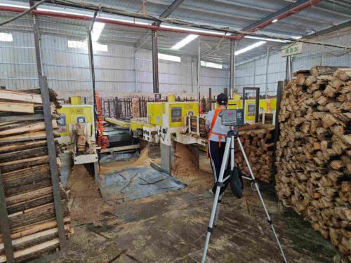 贵州天宇科技_职业卫生评价采样现场_兴义盛江木材有限公司03