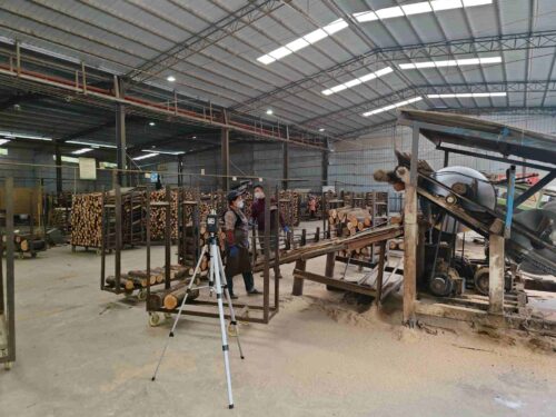 贵州天宇科技_职业卫生评价采样现场_兴义盛江木材有限公司04