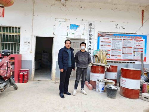 贵州天宇科技_职业卫生评价采样现场_册亨县坡妹镇绿水井砂石场02