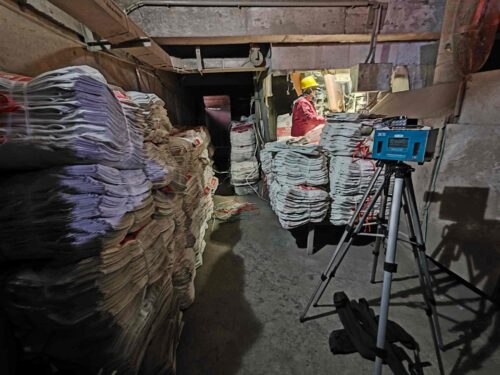 贵州天宇科技_职业卫生评价采样现场_贵州思南西南水泥有限公司03