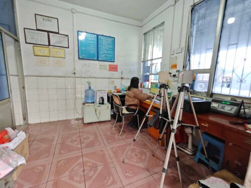 贵州天宇科技_职业卫生评价采样现场_贵州新运贸易有限公司04