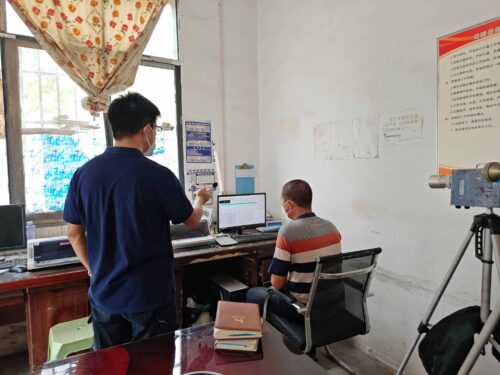 贵州天宇科技_职业卫生评价采样现场_黔西南州三祥建材有限公司03