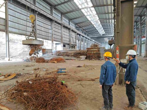 贵州天宇科技_职业卫生评价采样现场_黔西南州金锐废旧物资回收有限公司04