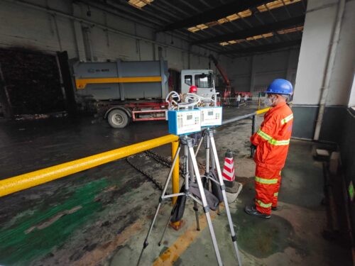 贵州天宇科技_职业卫生评价采样现场_黔西南粤丰环保电力有限公司04