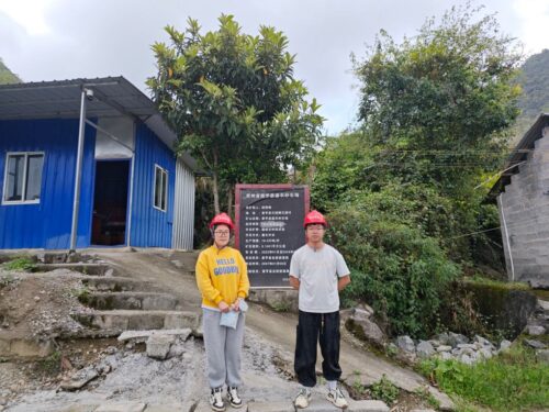 贵州天宇科技_职业卫生评价采样现场_册亨县盛农砂石场02