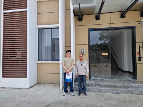 贵州天宇科技_职业卫生评价采样现场_贵州宜兴化工有限公司01