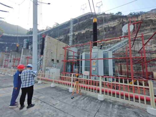 贵州天宇科技_职业卫生评价采样现场_天生桥二级水力发电有限公司03